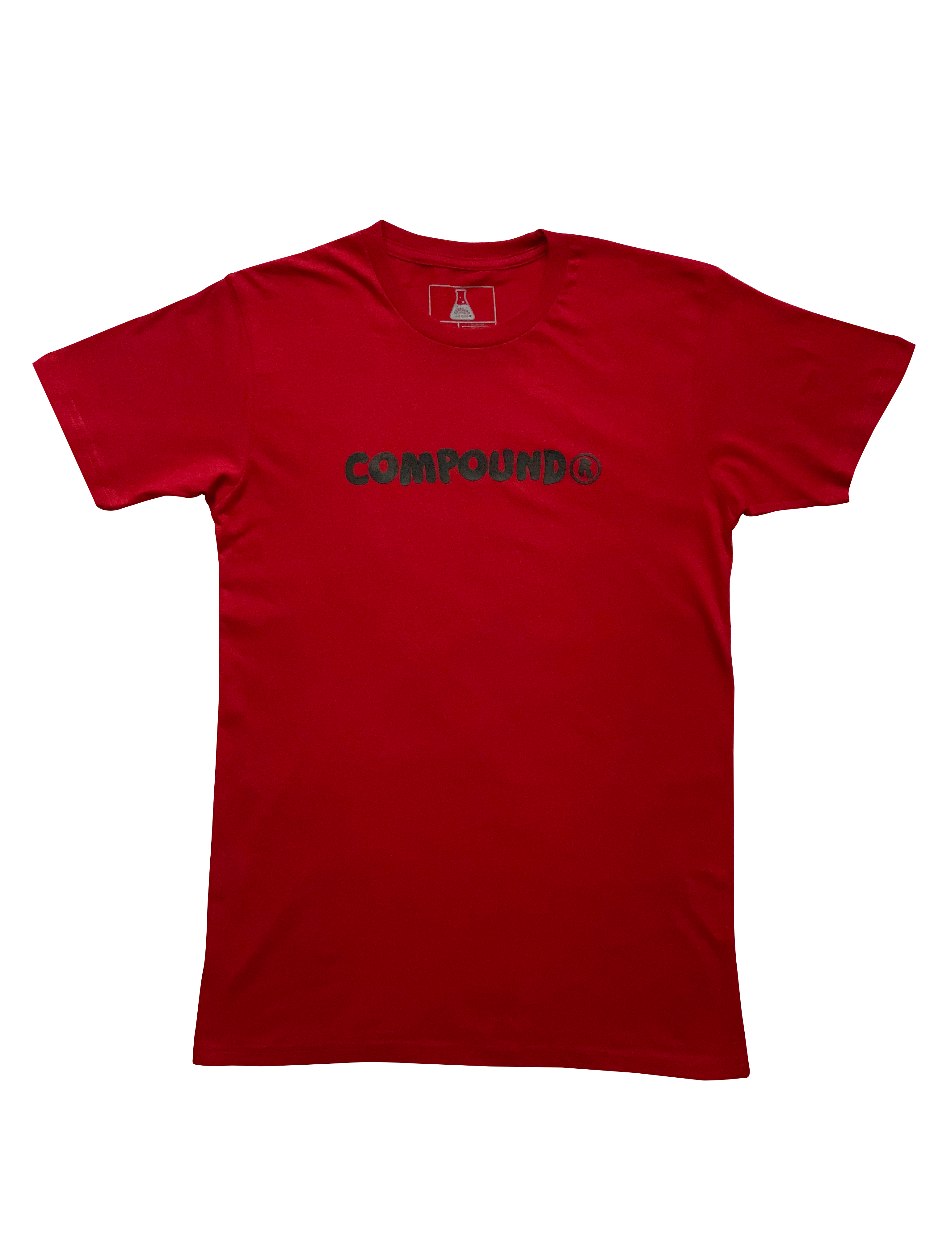 Compound Marshmallow Crew Neck T-Shirt (Red)