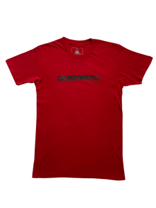 Compound Marshmallow Crew Neck T-Shirt (Red)