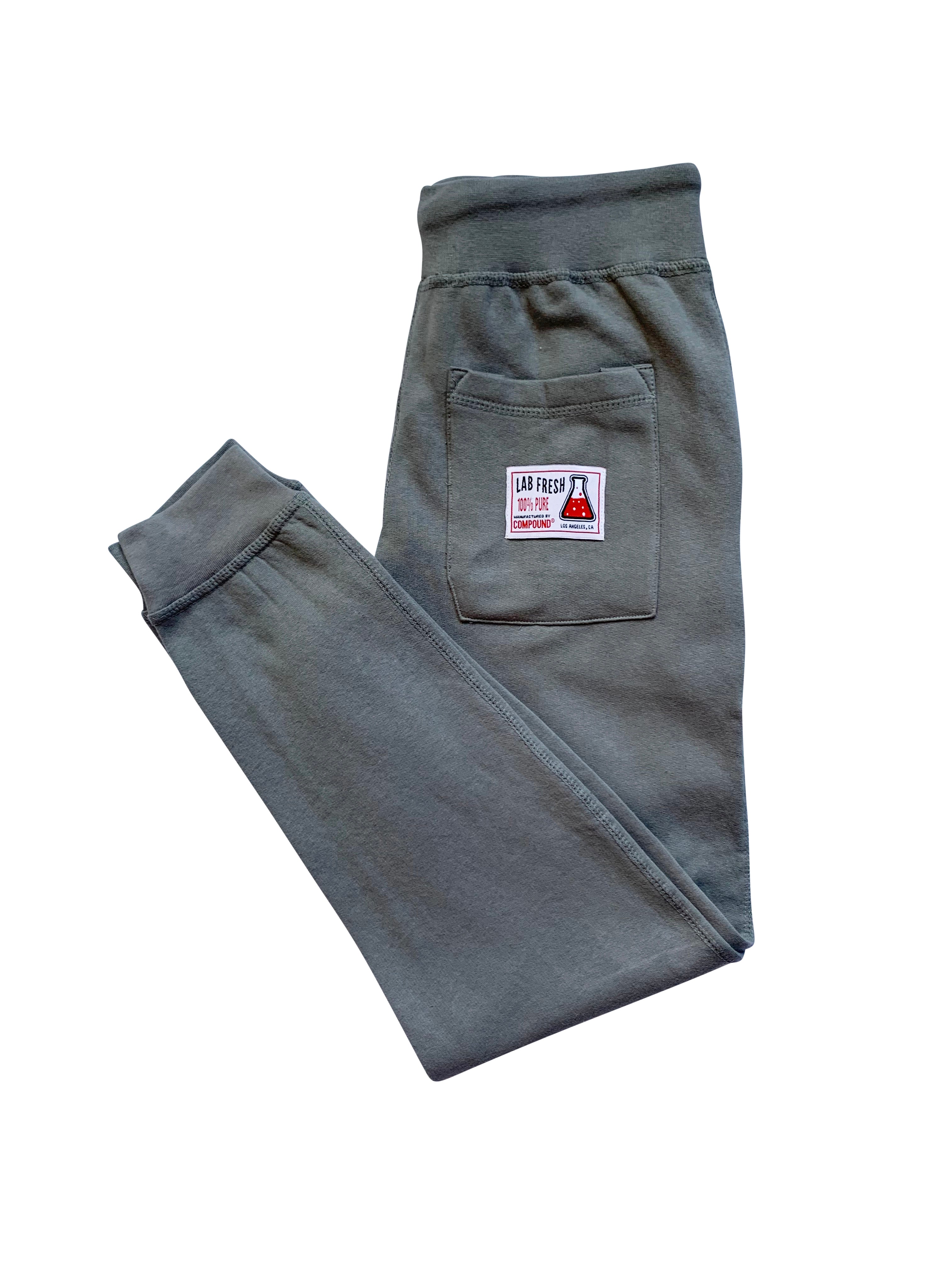 Compound Marshmallow Fleece Jogger Pants (Slate Grey)
