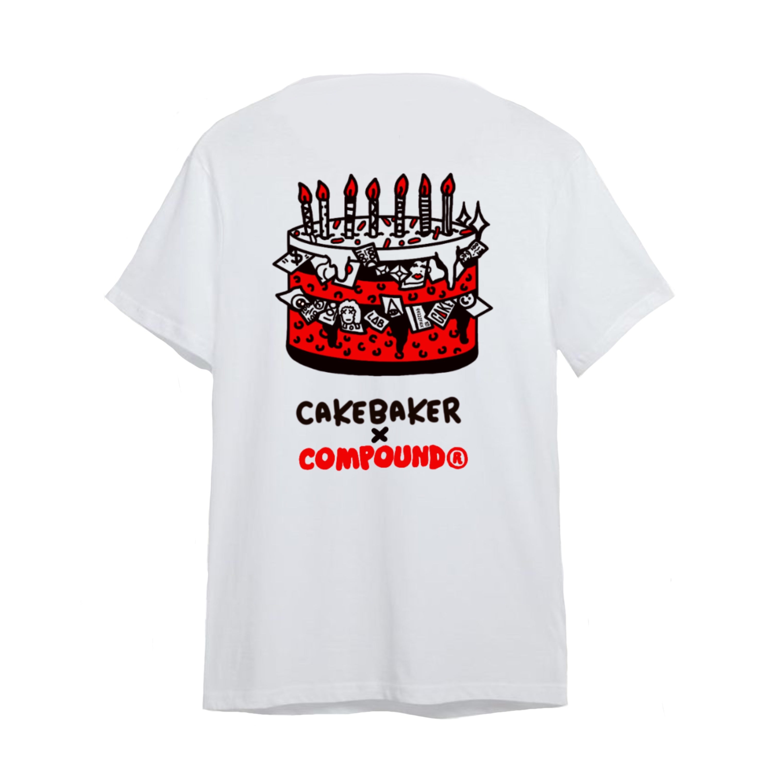 Compound x Cakebaker Red Velvet T-Shirt